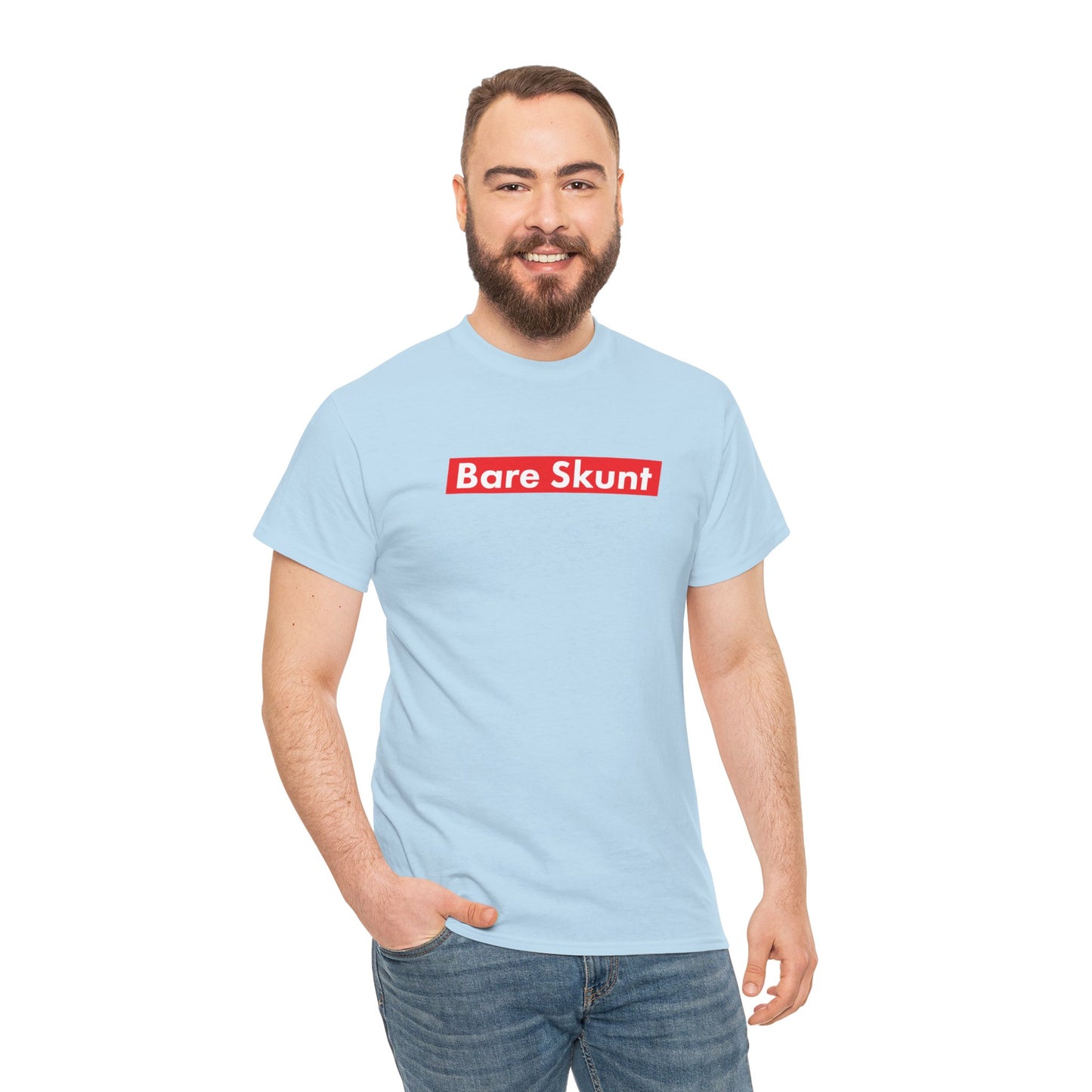 Bare Skunt Guyanese Shirt | Bold & Humorous Guyanese Graphic Tee | Unique Caribbean Pride Apparel | Guyana Pride Tee | Guyanese Slang