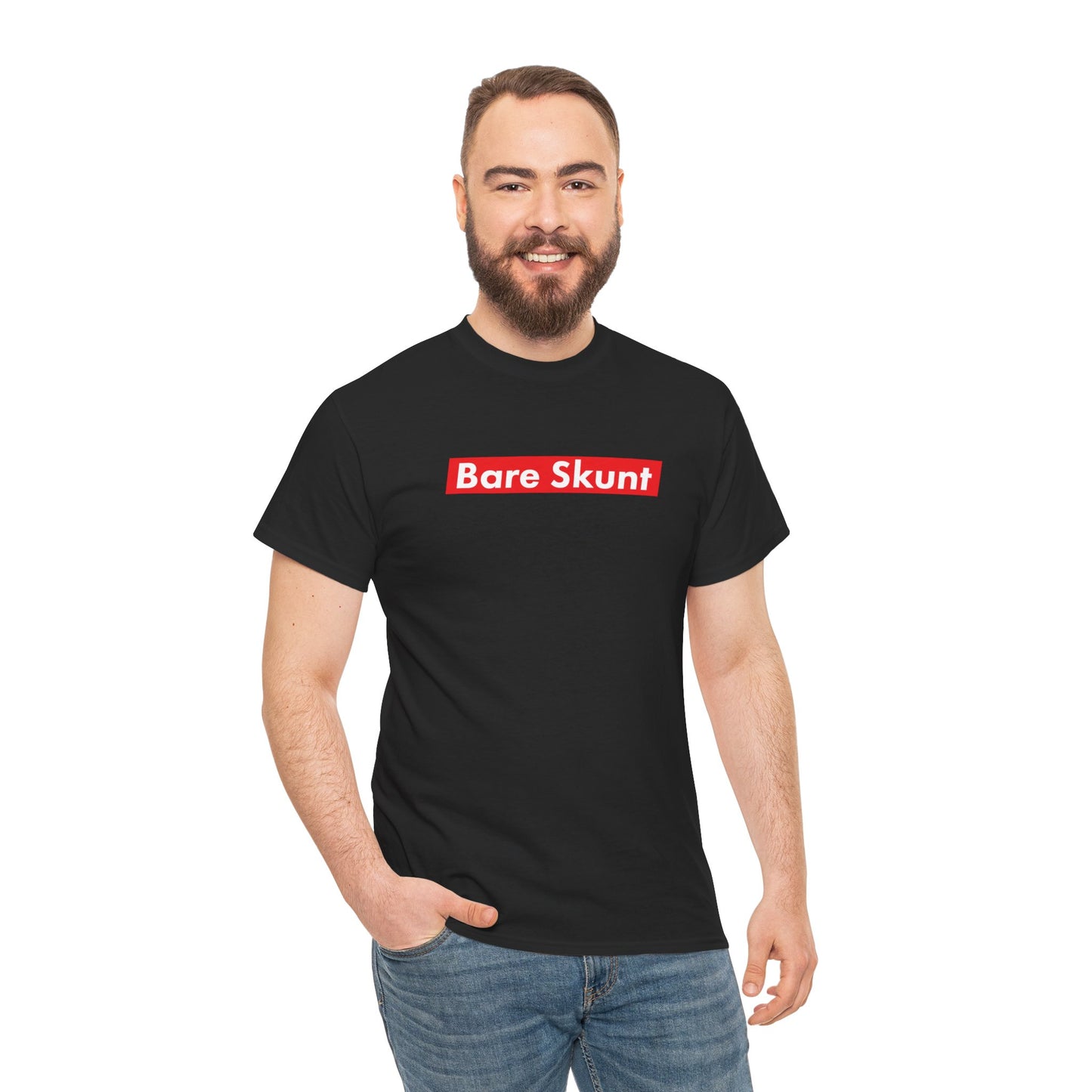 Bare Skunt Guyanese Shirt | Bold & Humorous Guyanese Graphic Tee | Unique Caribbean Pride Apparel | Guyana Pride Tee  | Guyanese Slang