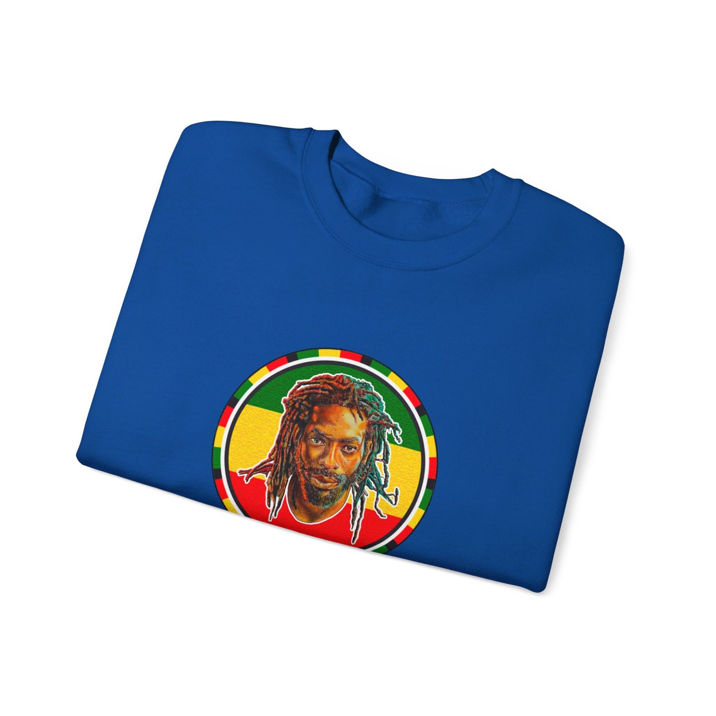 Buju Banton Iconic Sweatshirt - Premium Reggae Merch | Limited Edition Reggae Dancehall Sweater | Buju Old School Dub