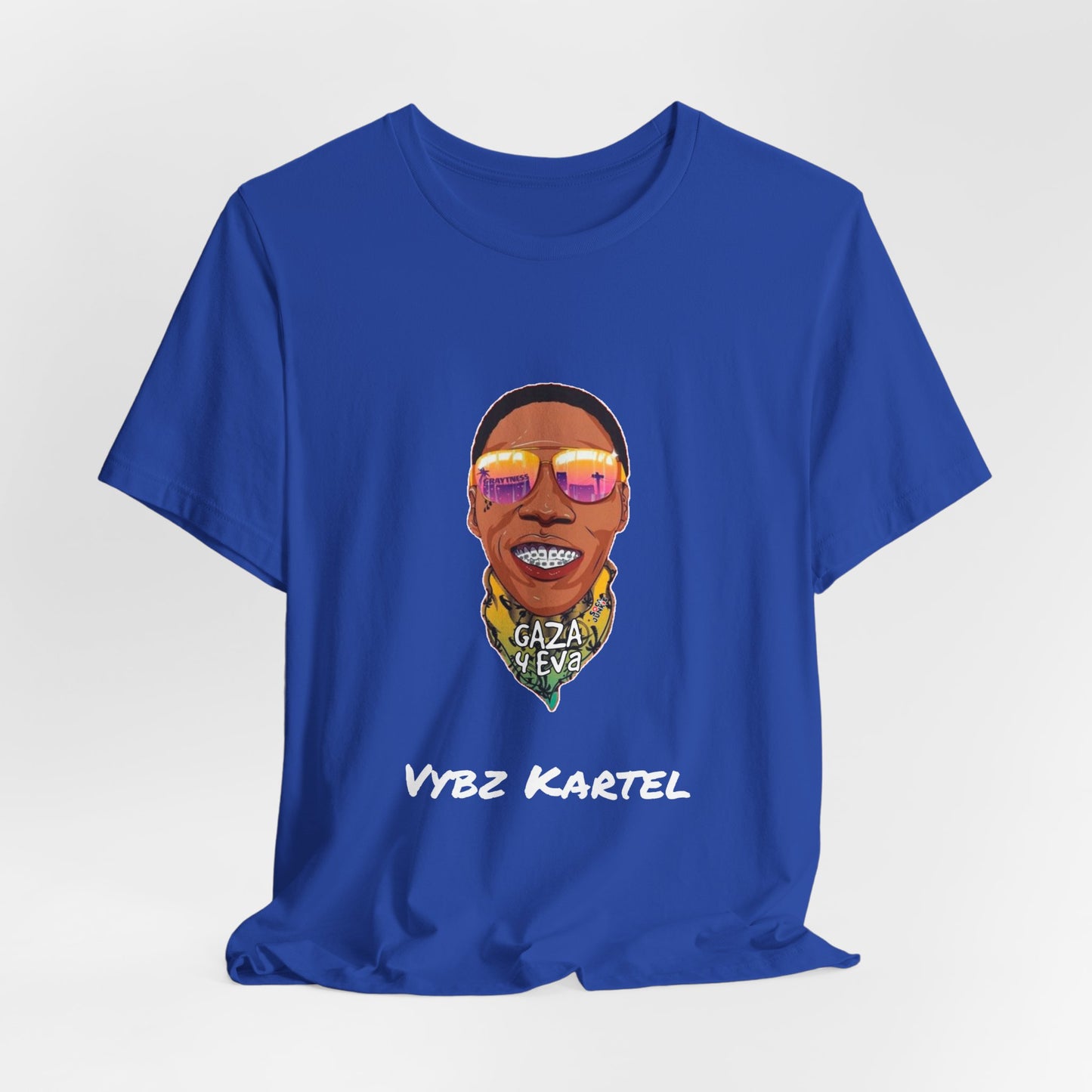 Vybz Kartel World Boss is Free Shirt | Gaza 4 Eva | Bold & Stylish Graphic Tee | Show Your Support for Vybz Kartel | Adidja Palmer Free