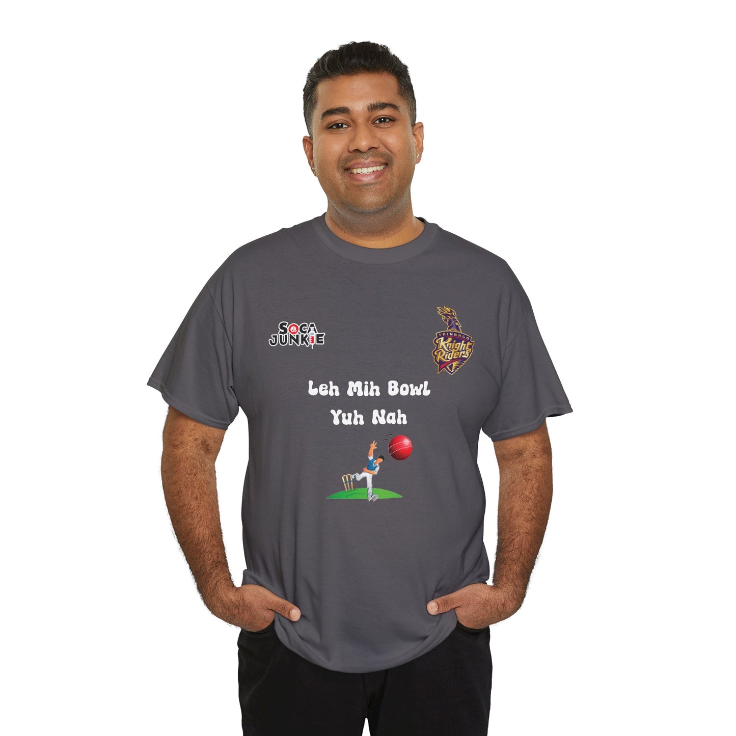 Trinidad Leh Mih Bowl Yuh nah Cricket CPL Shirt , Funny Trinidad and Tobago Cricket Tee, Hunter Drupatee West Indies, Soca Junkie Sport Wear