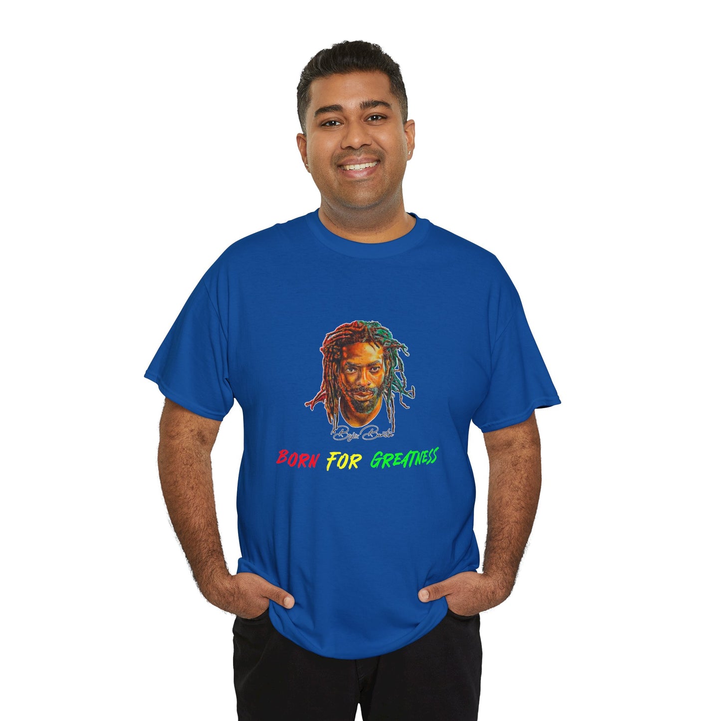 Buju Banton "Born for Greatness" Shirt , Celebrate Reggae Legend with Iconic Apparel , Reggae Music Icon