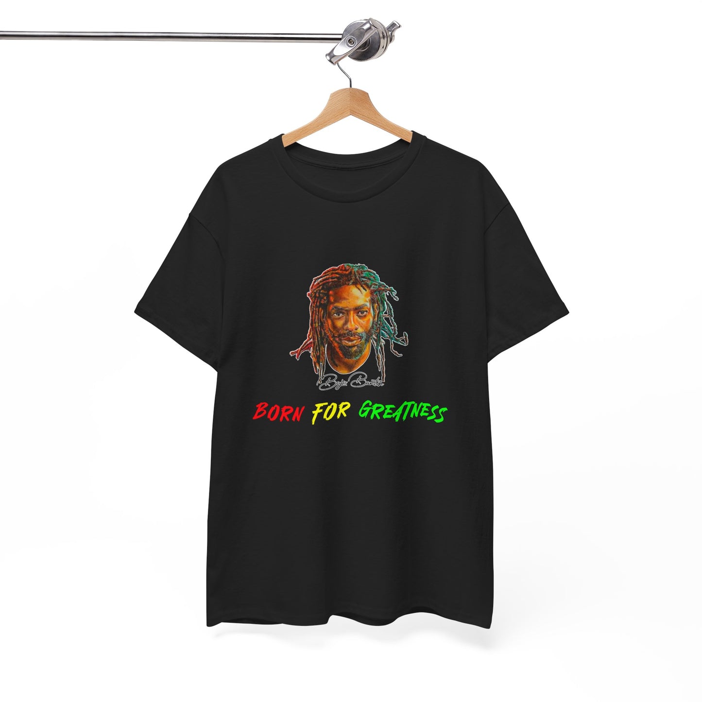 Buju Banton "Born for Greatness" Shirt , Celebrate Reggae Legend with Iconic Apparel , Reggae Music Icon