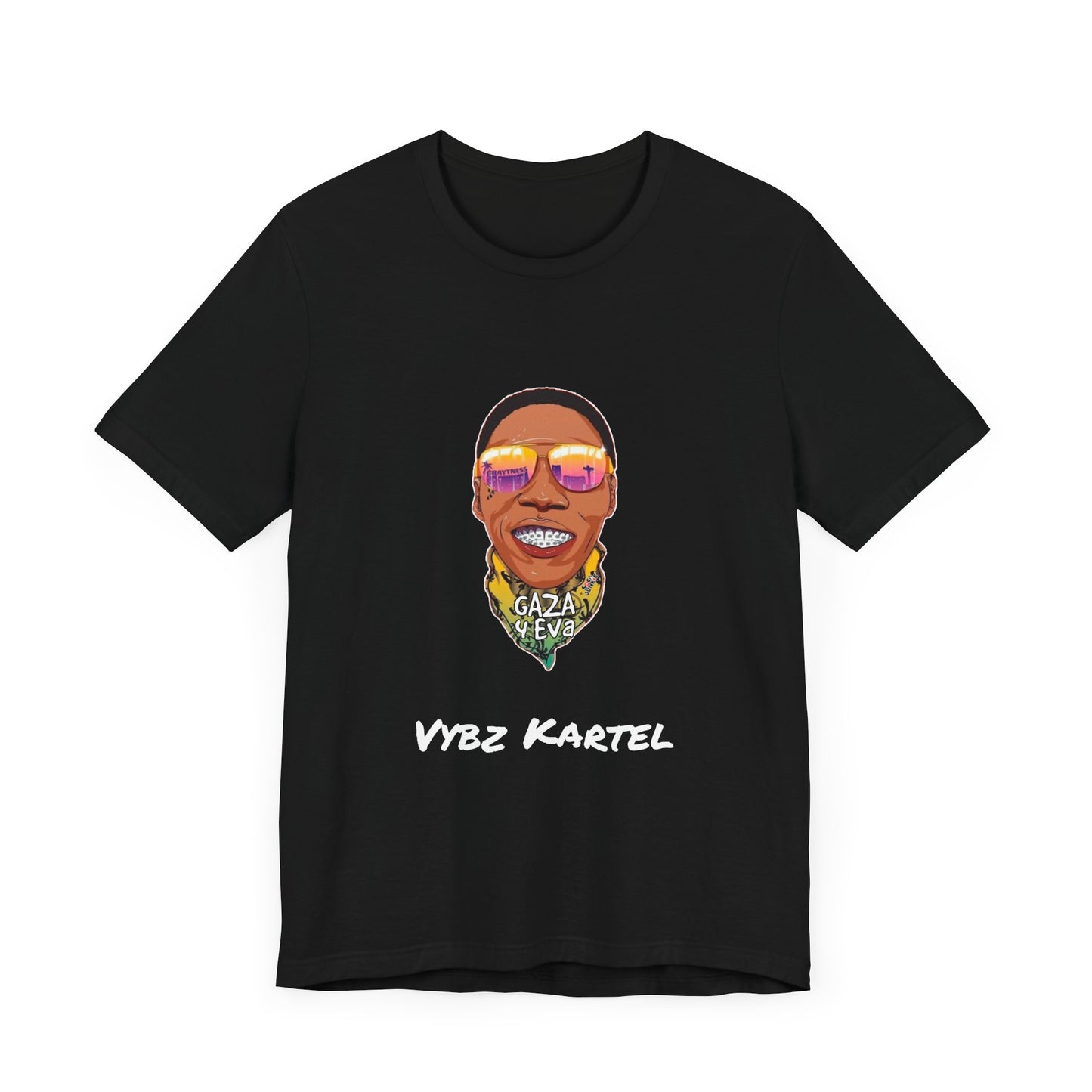 Vybz Kartel World Boss is Free Shirt | Gaza 4 Eva | Bold & Stylish Graphic Tee | Show Your Support for Vybz Kartel | Adidja Palmer Free