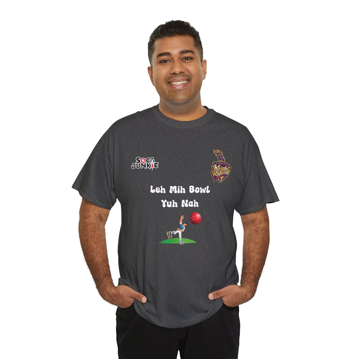 Trinidad Leh Mih Bowl Yuh nah Cricket CPL Shirt , Funny Trinidad and Tobago Cricket Tee, Hunter Drupatee West Indies, Soca Junkie Sport Wear