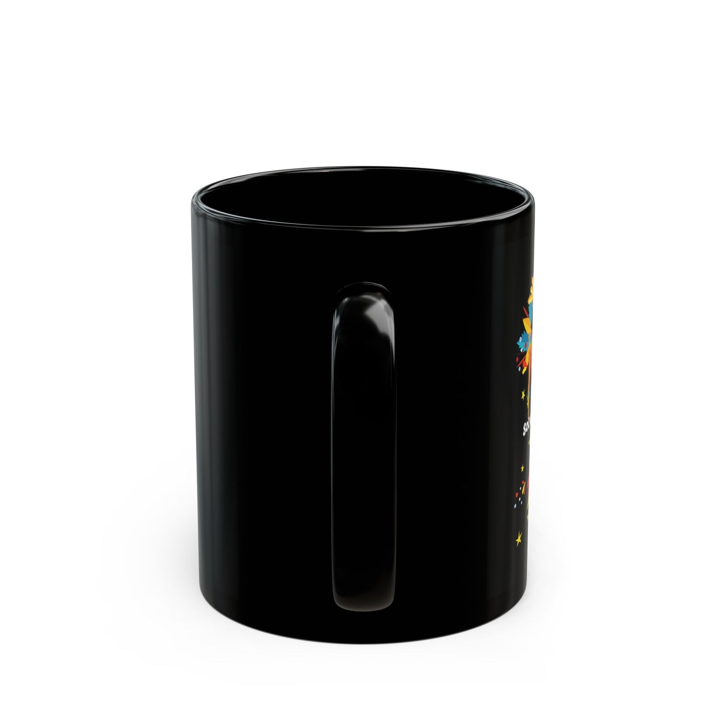 Soca Junkie Exclusive Design, Soca Is Love, Soca Is Unity, Black Mug 11oz, Gift for Music Lovers, Soca Fan Mug, Caribbean Culture, Coffee