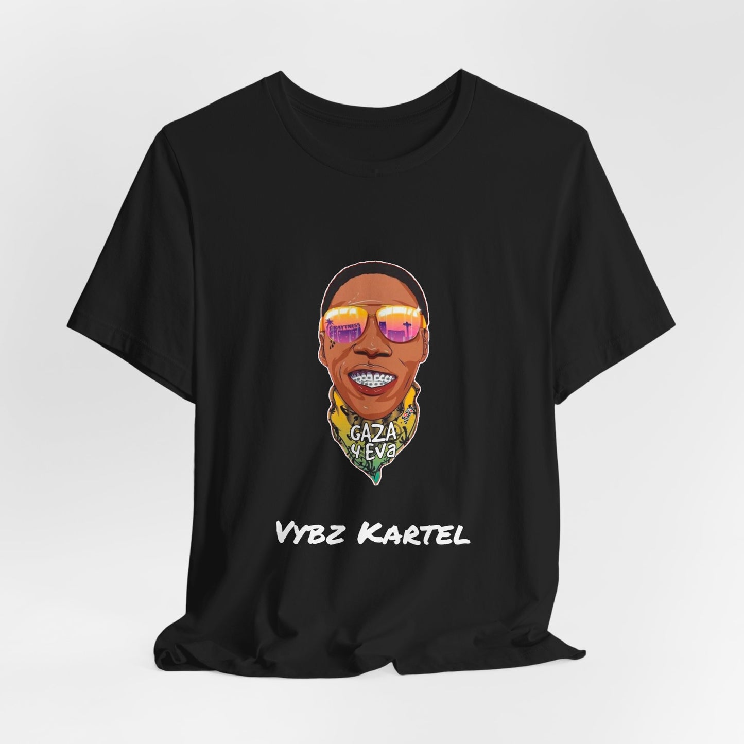 Vybz Kartel World Boss is Free Shirt | Gaza 4 Eva | Bold & Stylish Graphic Tee | Show Your Support for Vybz Kartel | Adidja Palmer Free