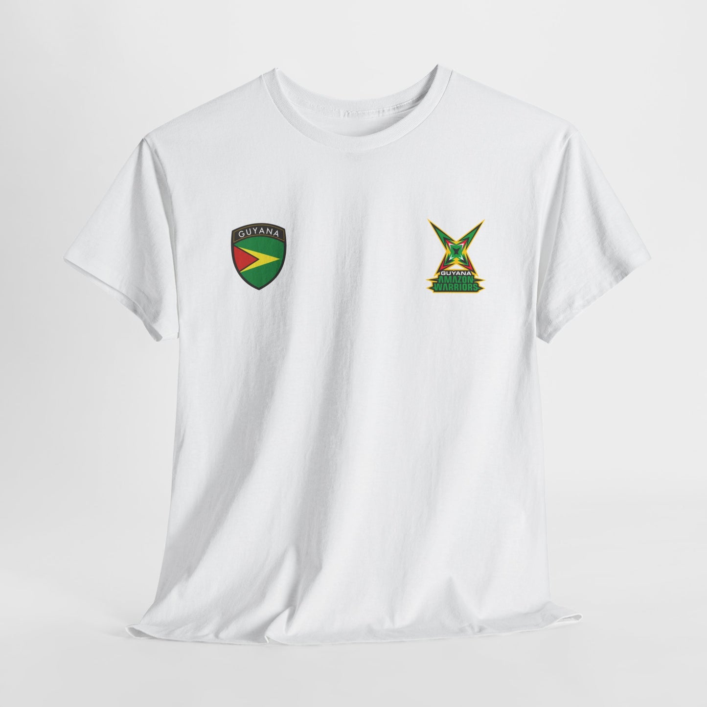 Guyana Amazon Warriors T-Shirt, Double Sided Print CPL Shirt, Cricket Sports Fan Gear , Unisex CPL Cricket Tee, Guyana Cricket, Rush Ship Available