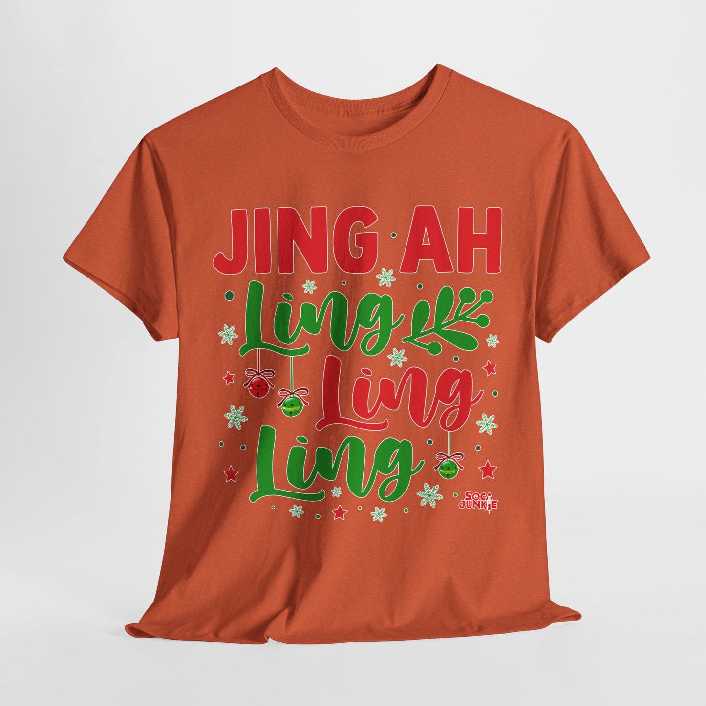 Jing Ah Ling Ling Ling Trini Guyanese Christmas Tshirt,  Fun Holiday Tee, Caribbean Christmas Shirt , Perfect Gift for Men & Women, Rasika