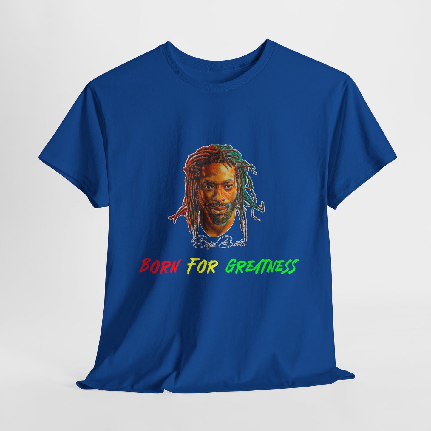 Buju Banton "Born for Greatness" Shirt , Celebrate Reggae Legend with Iconic Apparel , Reggae Music Icon