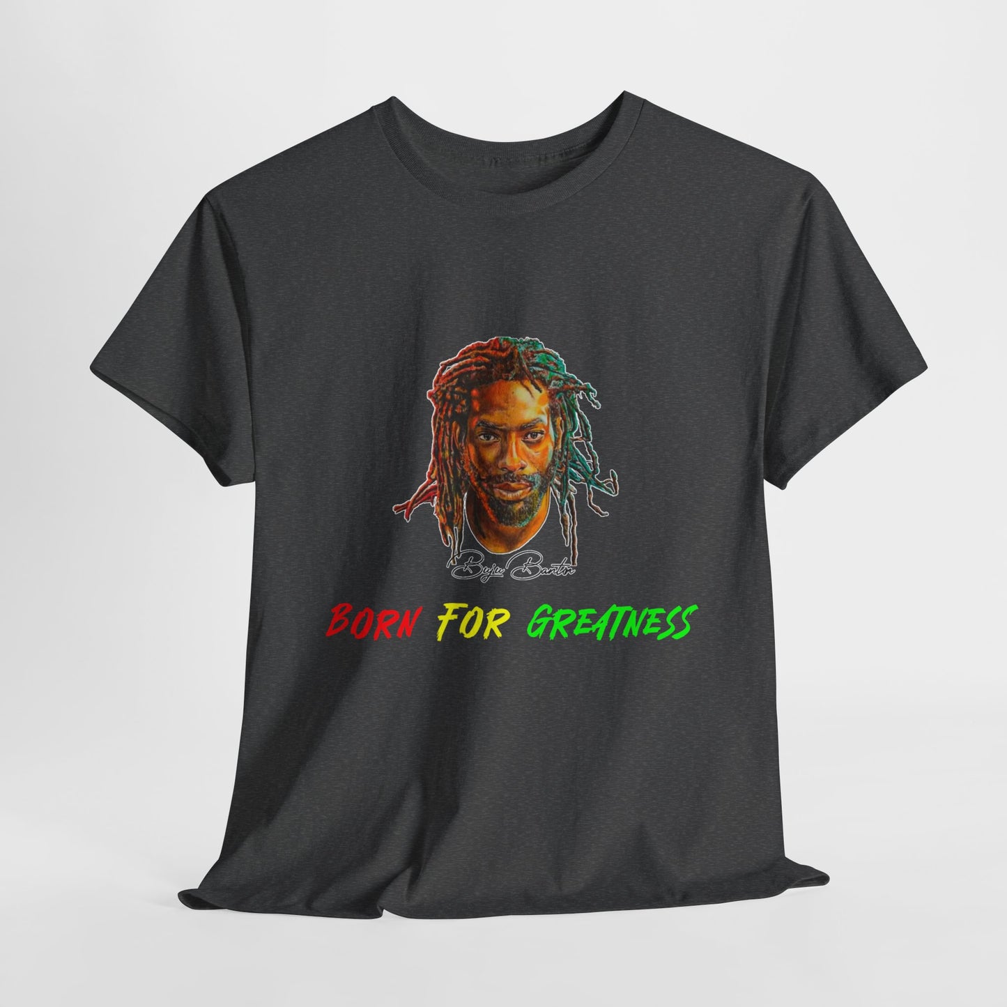 Buju Banton "Born for Greatness" Shirt , Celebrate Reggae Legend with Iconic Apparel , Reggae Music Icon