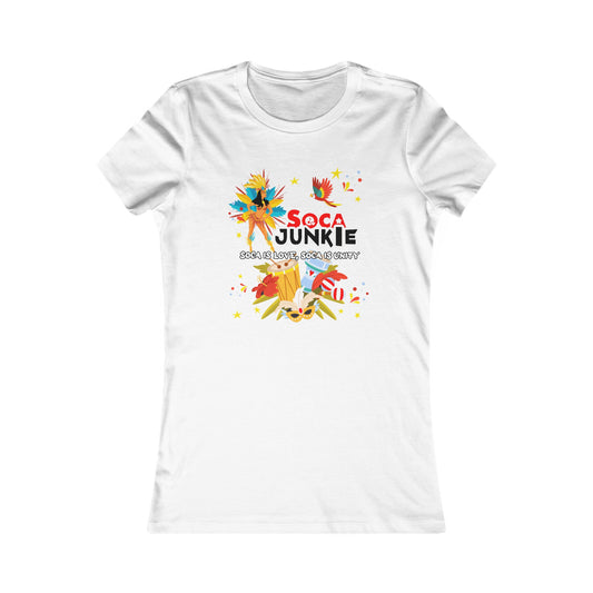 Exclusive Soca Junkie Women's Shirt | Soca is Love, Soca is Unity | Trendy Soca Graphic Tee | Ladies West Indian Shirt | Soca Apparel