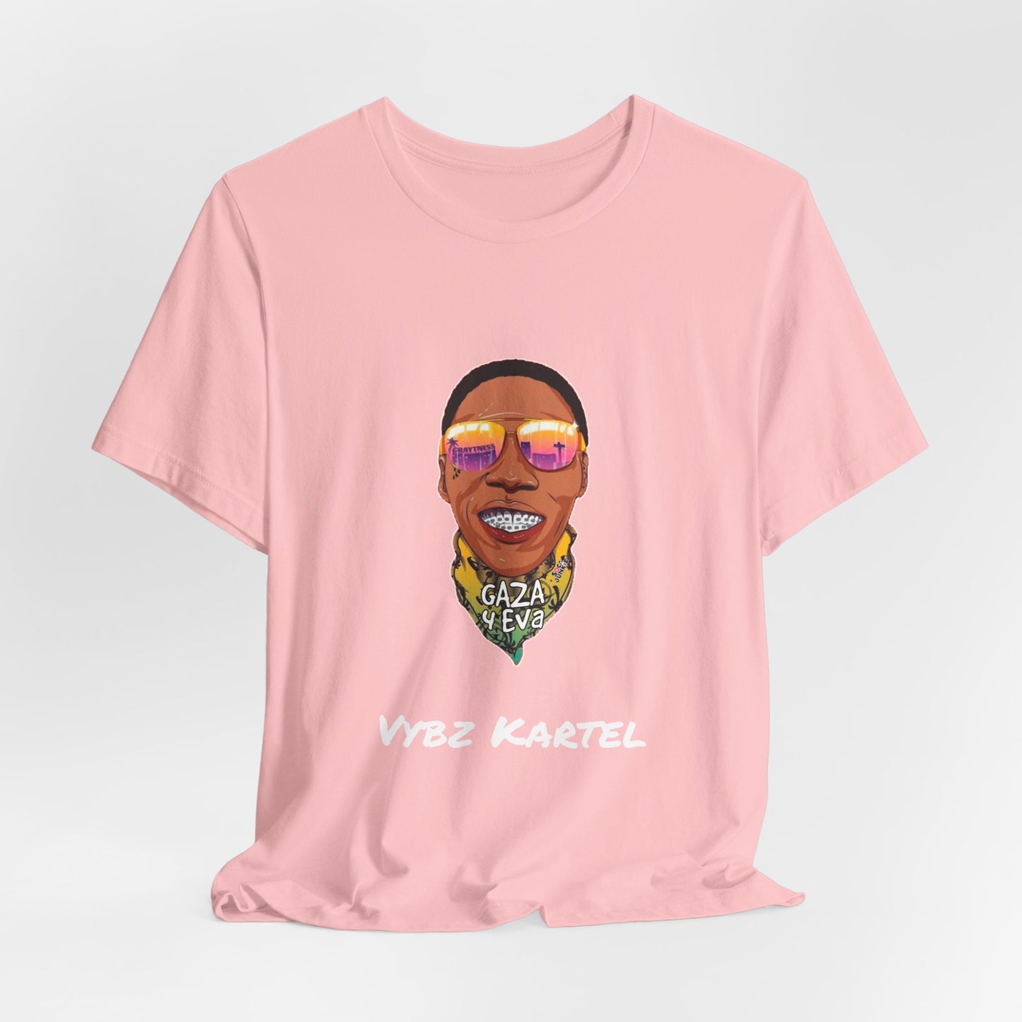 Vybz Kartel World Boss is Free Shirt | Gaza 4 Eva | Bold & Stylish Graphic Tee | Show Your Support for Vybz Kartel | Adidja Palmer Free