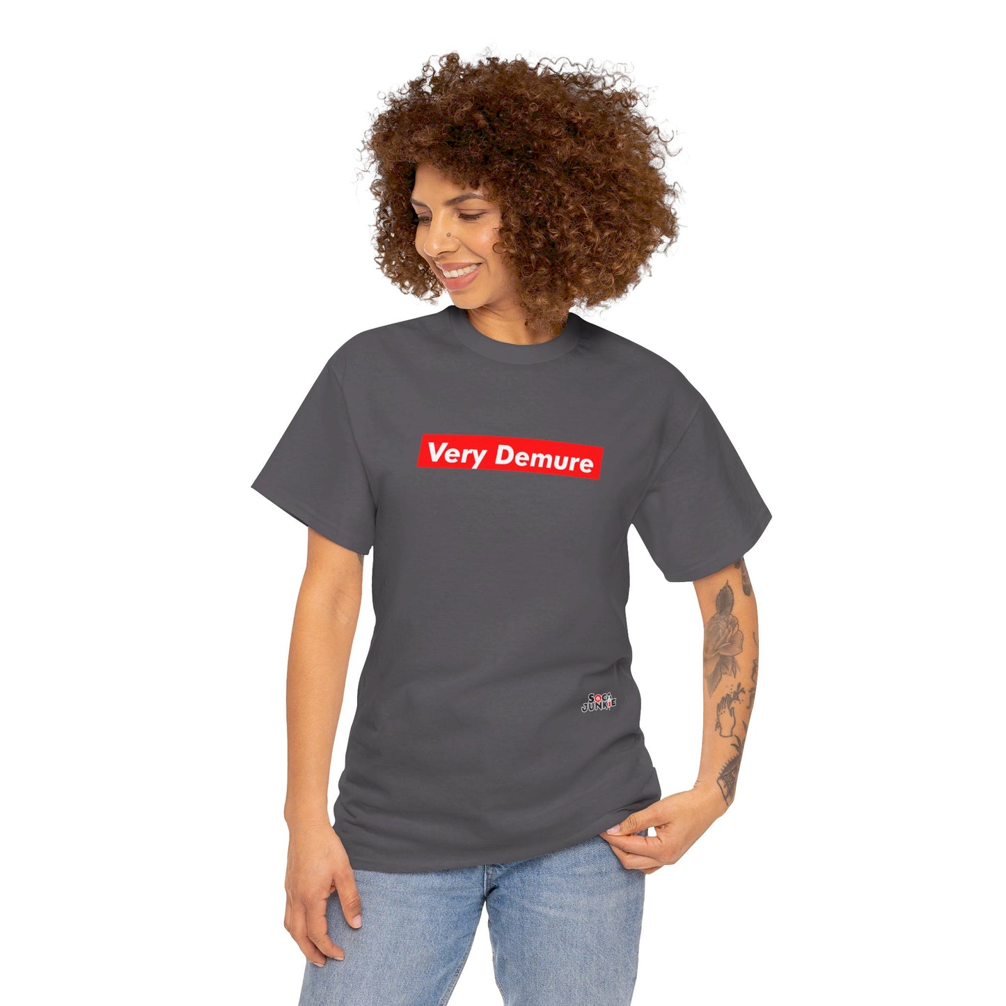 Very Demure Tik Tok Tee, Trendy Unisex T-Shirt, Tik Tok Tee Shirt, Very Mindful Tee, Tik Tok Trending Shirt, Viral Graphic Supreme Tee