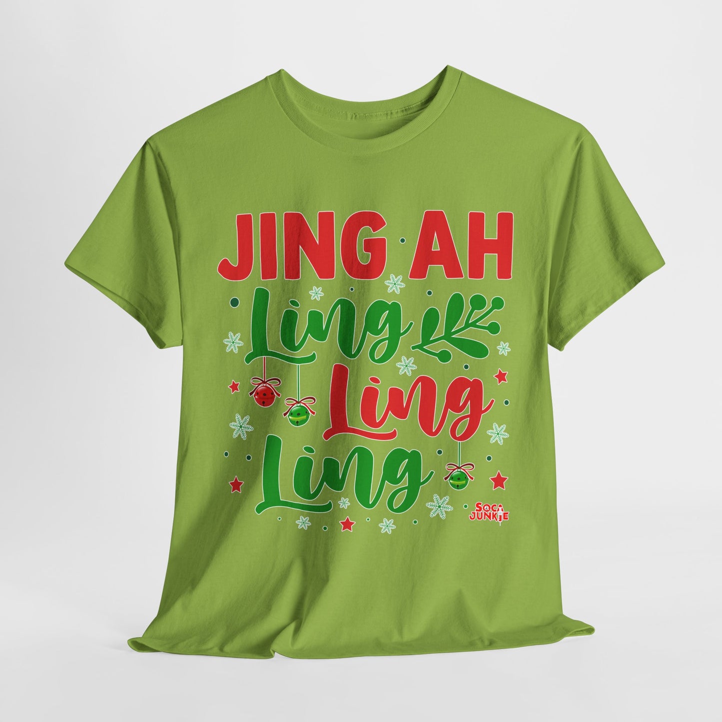 Jing Ah Ling Ling Ling Trini Guyanese Christmas Tshirt,  Fun Holiday Tee, Caribbean Christmas Shirt , Perfect Gift for Men & Women, Rasika