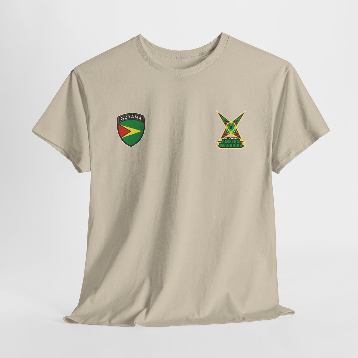 Guyana Amazon Warriors T-Shirt, Double Sided Print CPL Shirt, Cricket Sports Fan Gear , Unisex CPL Cricket Tee, Guyana Cricket, Rush Ship Available