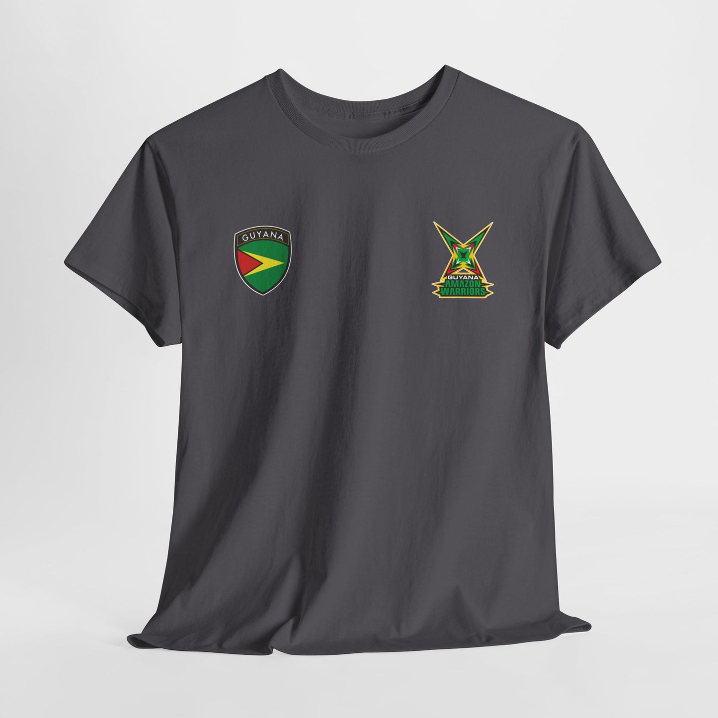 Guyana Amazon Warriors T-Shirt, Double Sided Print CPL Shirt, Cricket Sports Fan Gear , Unisex CPL Cricket Tee, Guyana Cricket, Rush Ship Available