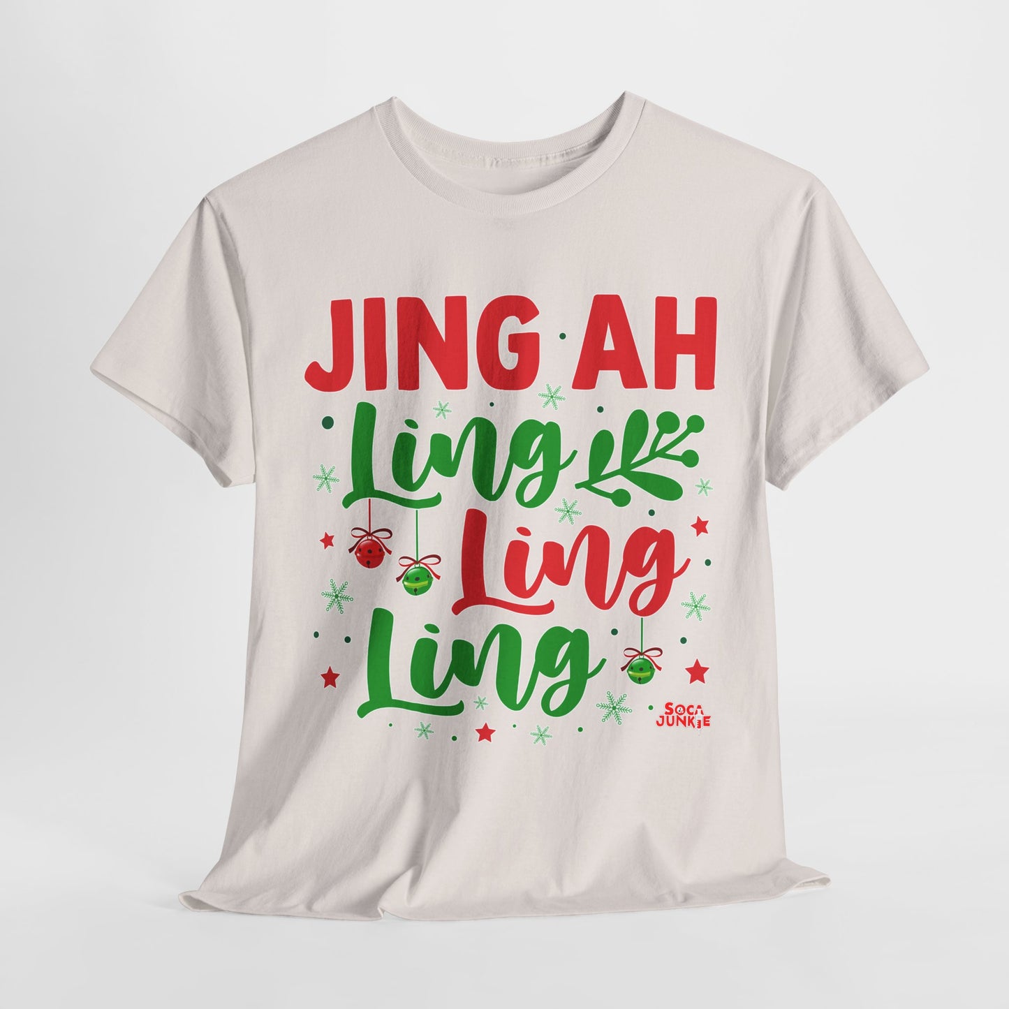 Jing Ah Ling Ling Ling Trini Guyanese Christmas Tshirt,  Fun Holiday Tee, Caribbean Christmas Shirt , Perfect Gift for Men & Women, Rasika