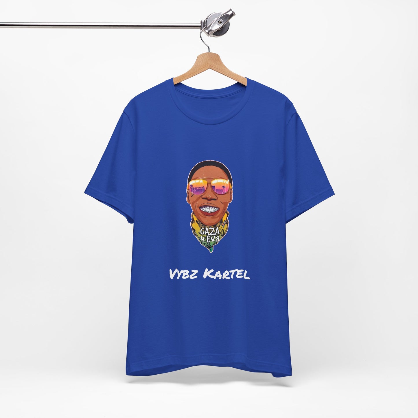 Vybz Kartel World Boss is Free Shirt | Gaza 4 Eva | Bold & Stylish Graphic Tee | Show Your Support for Vybz Kartel | Adidja Palmer Free