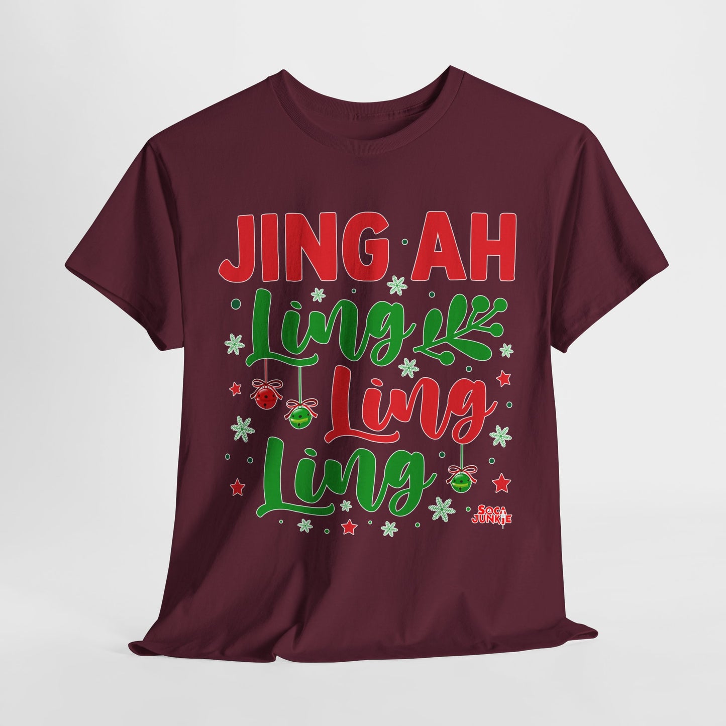 Jing Ah Ling Ling Ling Trini Guyanese Christmas Tshirt,  Fun Holiday Tee, Caribbean Christmas Shirt , Perfect Gift for Men & Women, Rasika