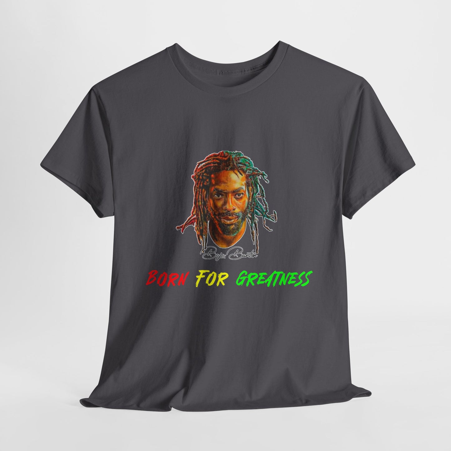 Buju Banton "Born for Greatness" Shirt , Celebrate Reggae Legend with Iconic Apparel , Reggae Music Icon