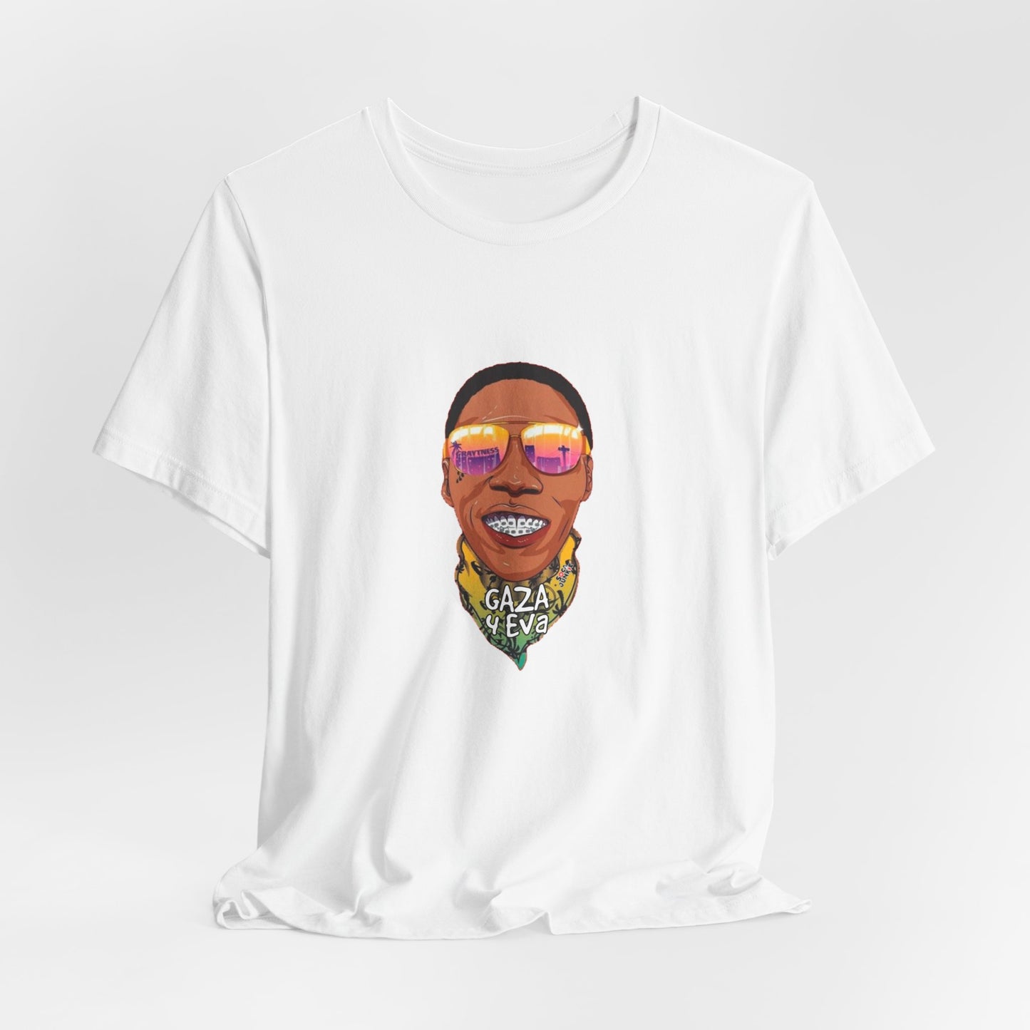 Vybz Kartel World Boss is Free Shirt | Gaza 4 Eva | Bold & Stylish Graphic Tee | Show Your Support for Vybz Kartel | Adidja Palmer Free